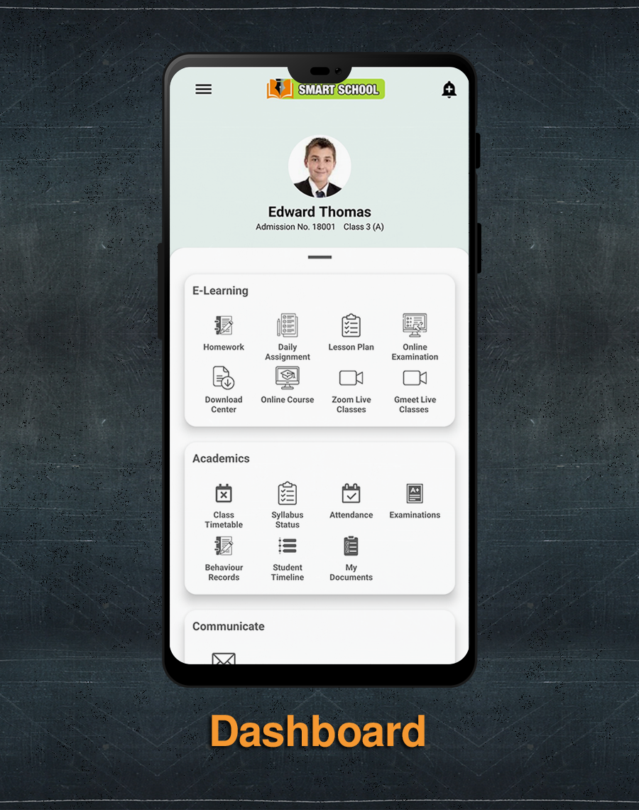 Smart School Android App - Mobile Application for Smart School - 3
