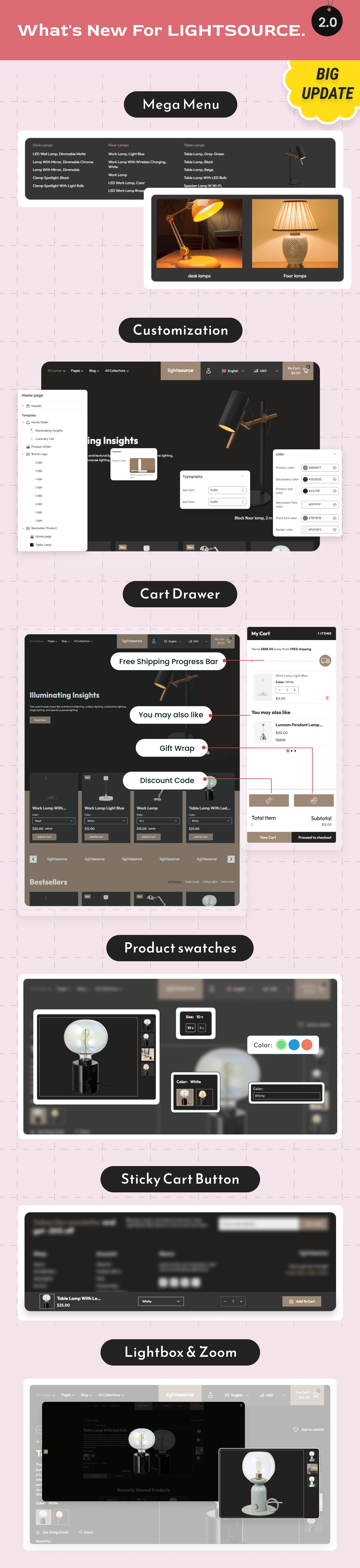 Light Source - Interior Lights Responsive Shopify OS 2.0 - 6