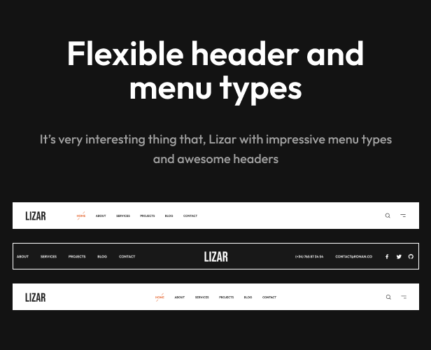 Lizar - Creative Portfolio WordPress Theme - 5