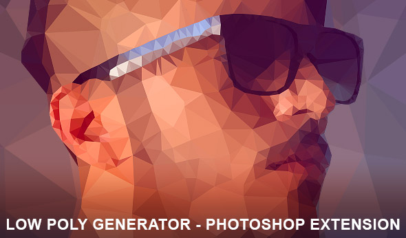 Low Poly Generator Photoshop Extension