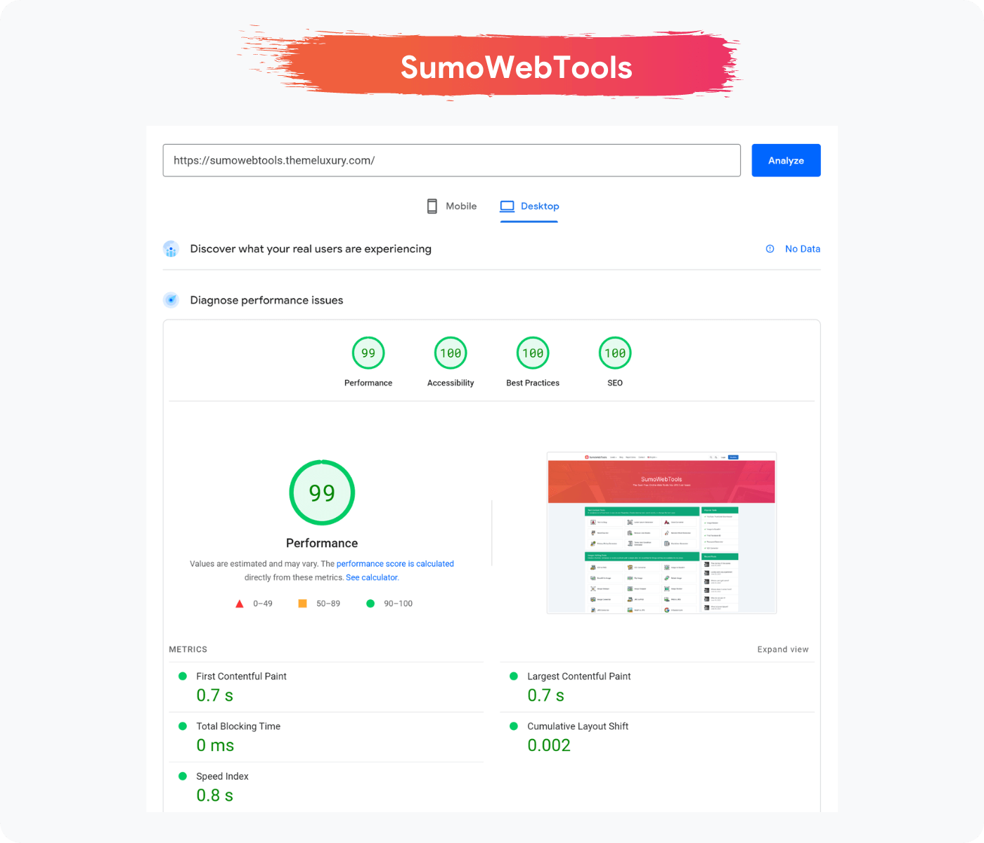 Optimize for PageSpeed Insights