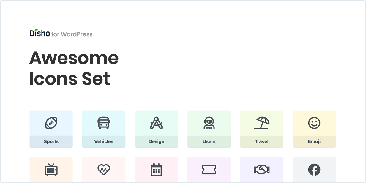 Conjunto de ícones incríveis