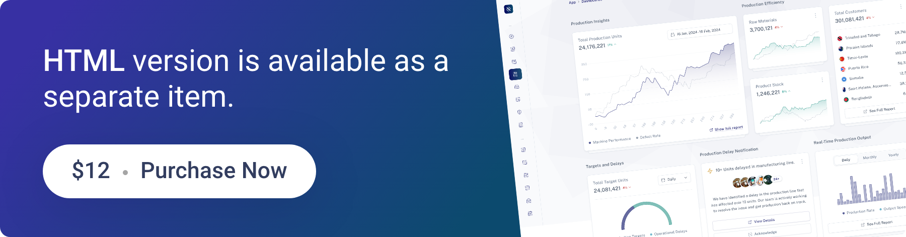 Tailwise - Tailwind CSS Laravel Admin Dashboard Template - 2