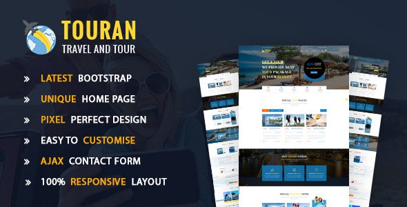 Touran - Tour and travel HTML5 template