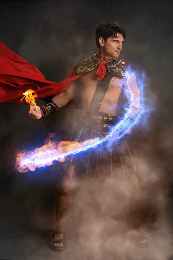 Animated Fire, Embers and Smoke Photoshop effect