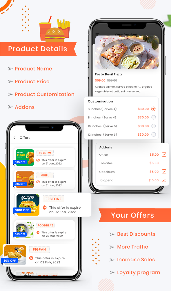 Foodie | UberEats Clone | Food Delivery App | Multiple Restaurant Food Delivery Flutter App - 20