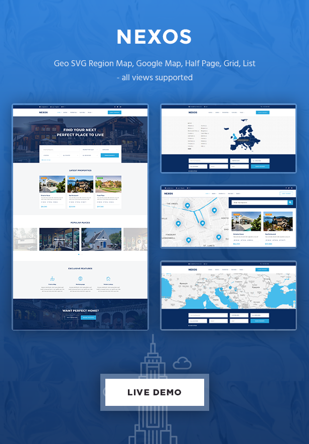 Nexos - Real Estate WordPress Theme - 4