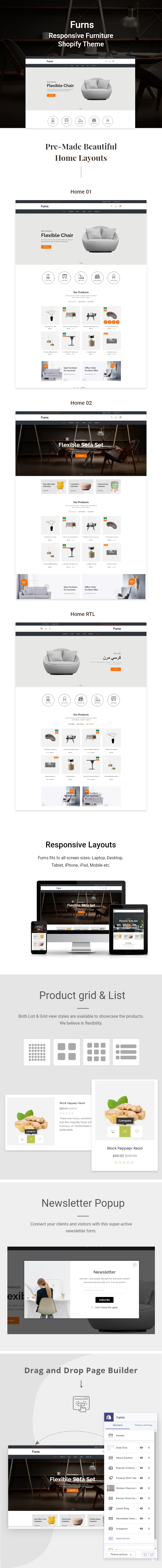 Furns - Simple Furniture Shopify Theme - 1