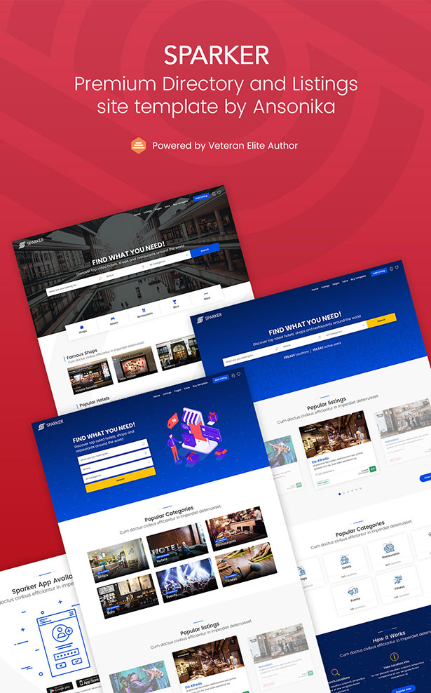Sparker - Directory and Listings Templater