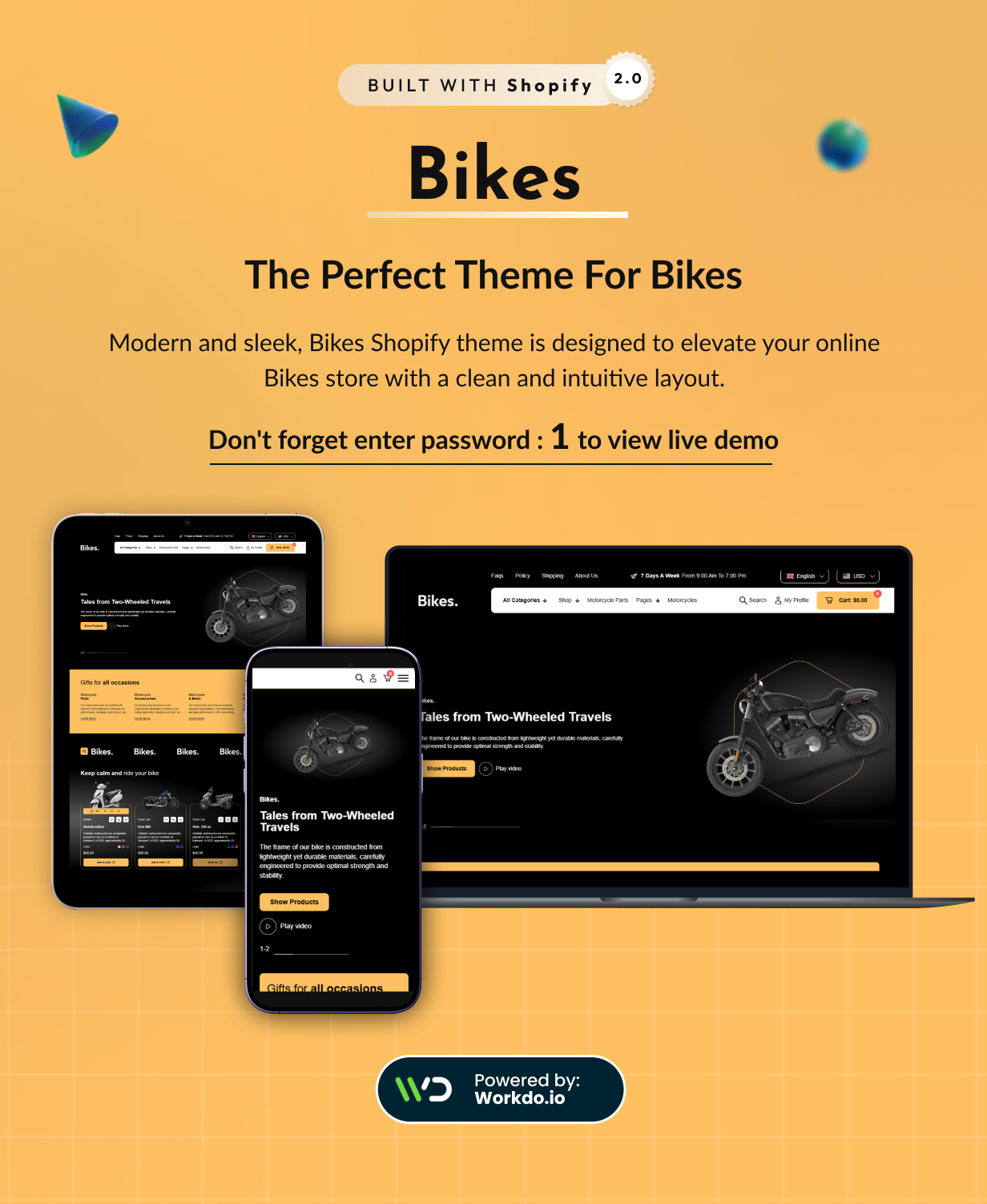 Bikes - Sleek Bike Accessories Shop Shopify 2.0 Theme - 7
