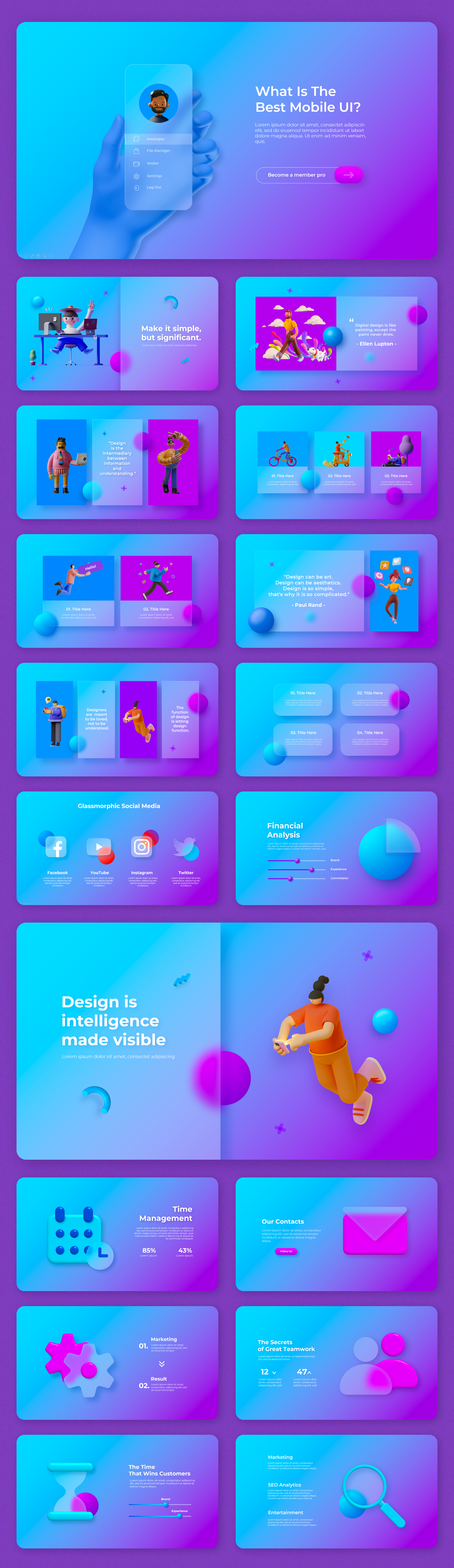 Multipurpose Infographics PowerPoint Templates v.5.2 - 77