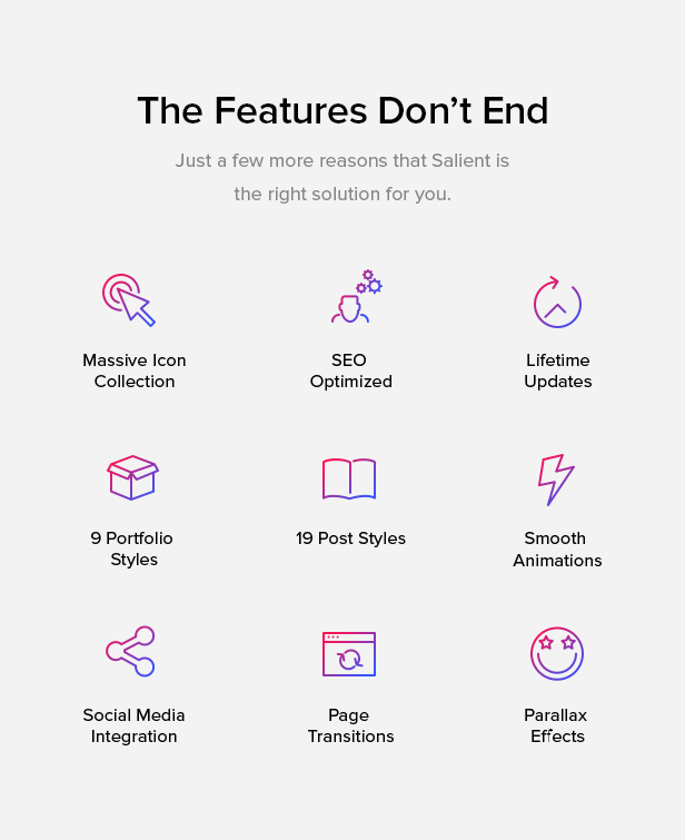 more features