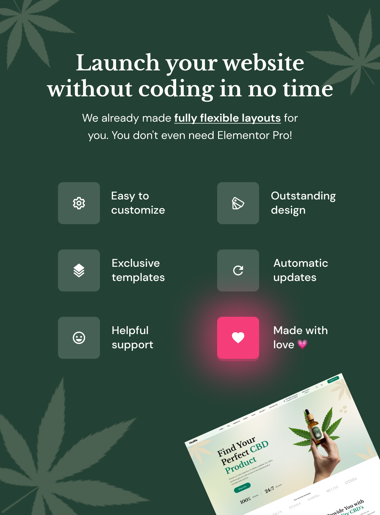 Healfio - Medical Marijuana & Cannabis WordPress Theme