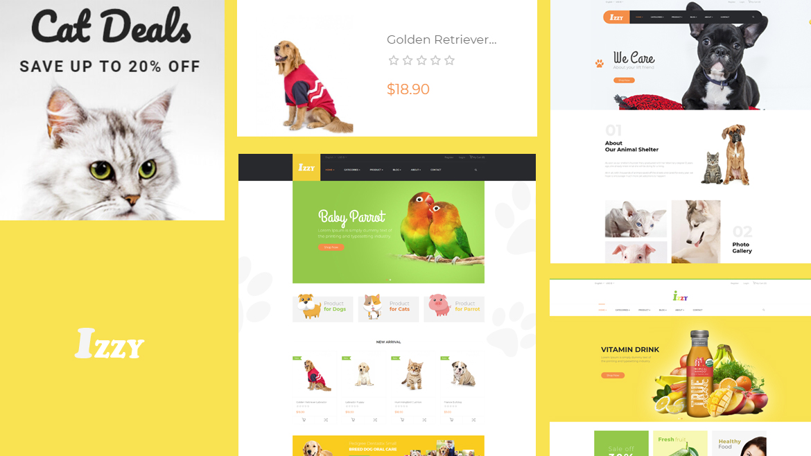 BOS Nature- comestic & beautiful prestashop 1.7.5.x theme - PrestaShop Pet Shop Theme