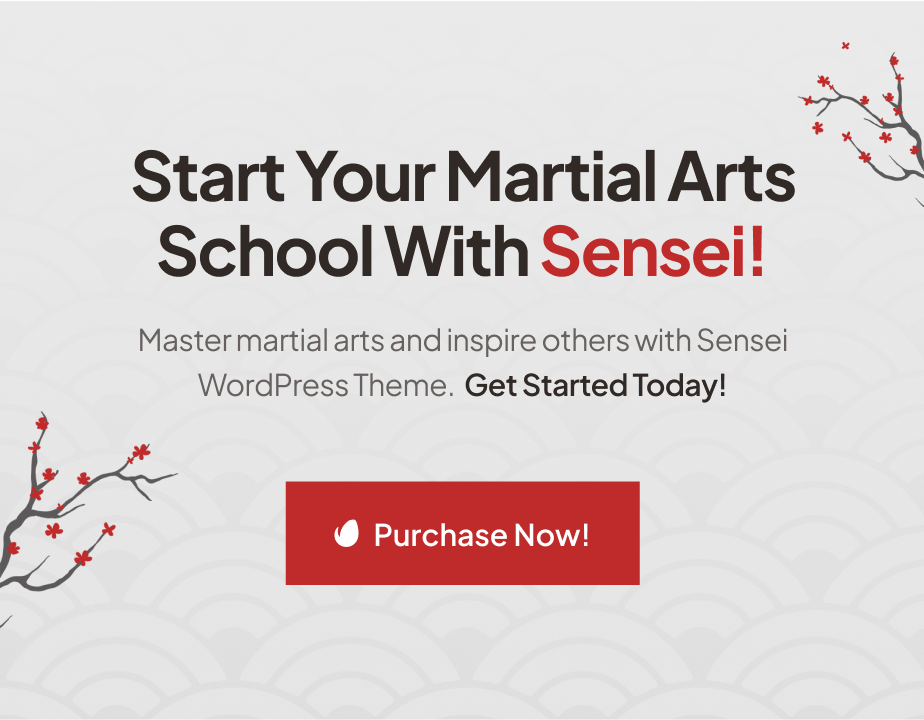 Sensei - Martial Arts Club & Trainer FSE WordPress Theme - 11