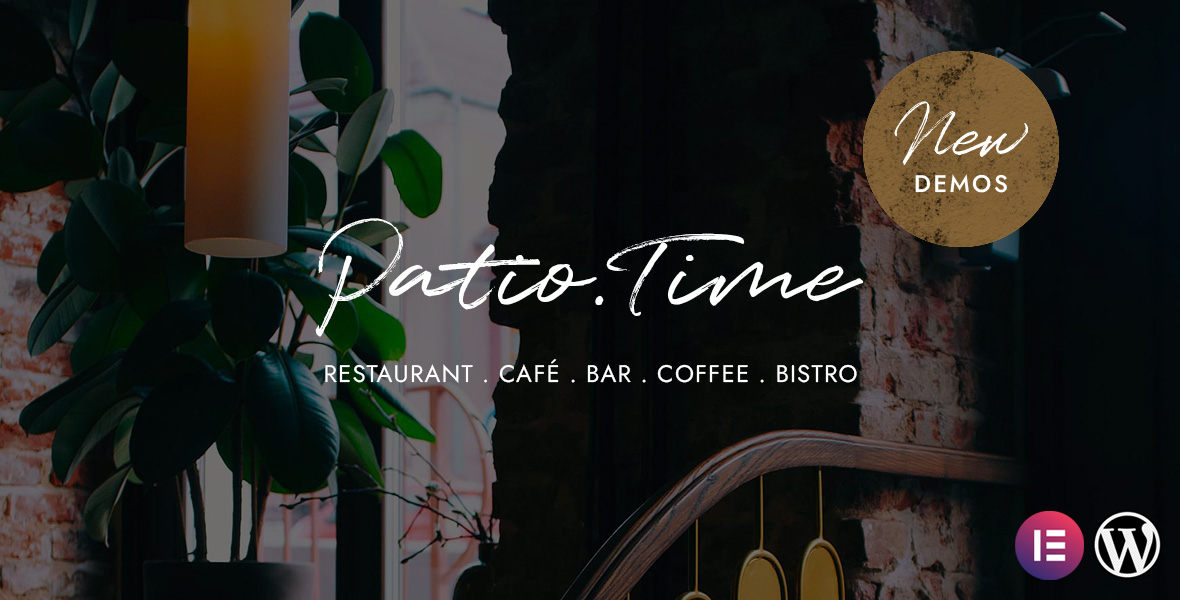 PatioTime - Restaurant WordPress Theme