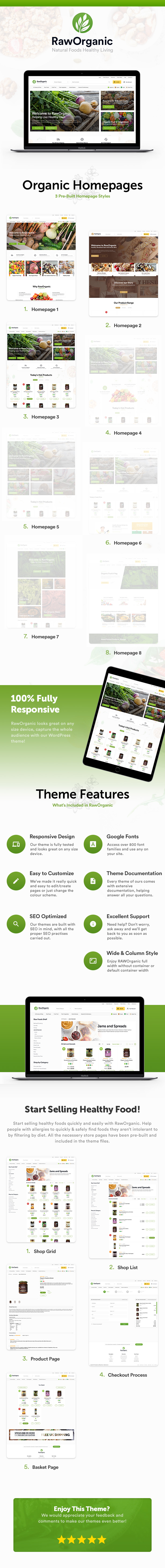 RawOrganic - Organic & Healthy Food Shopify Theme - 1
