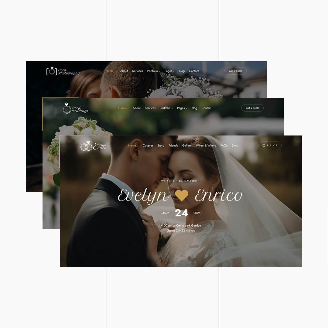 Ewed - Multipurpose Wedding Template