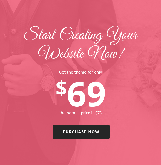 WoWedding - Wedding Oriented WordPress Theme - 6