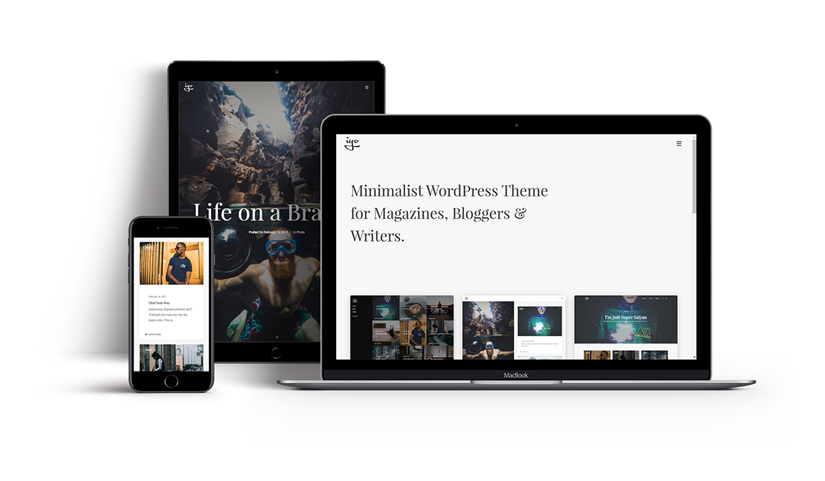 iyo - Minimal WordPress Theme