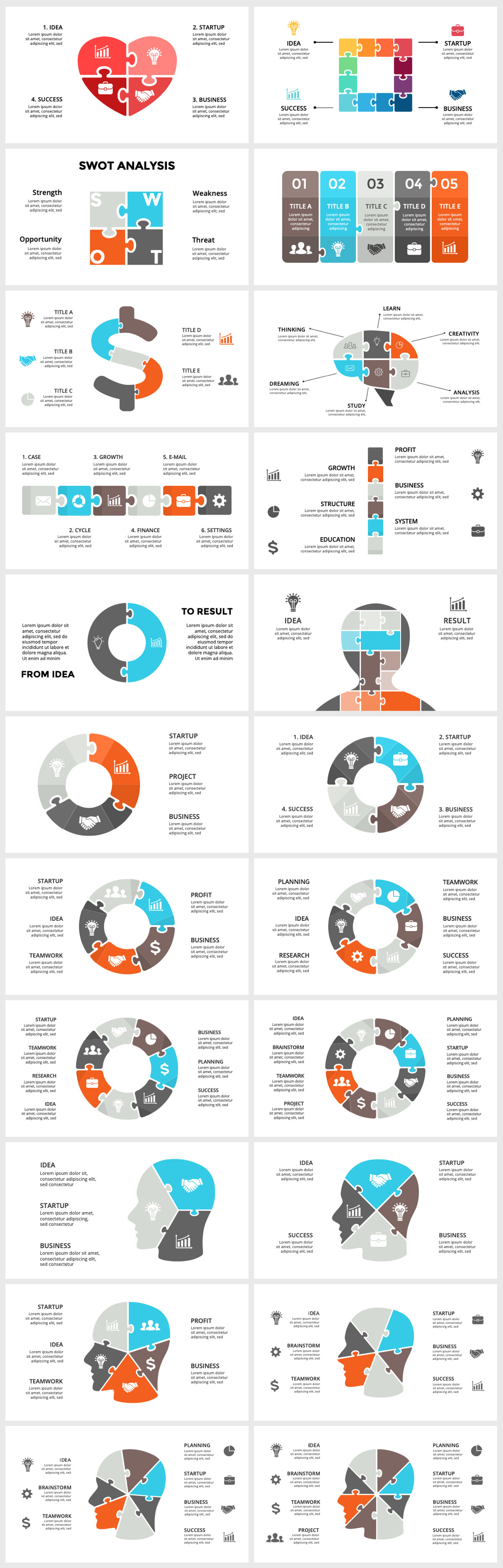 Wowly - 3500 Infographics & Presentation Templates! Updated! PowerPoint Canva Figma Sketch Ai Psd. - 328