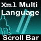 Xml MultiLanguage Scroll Bar