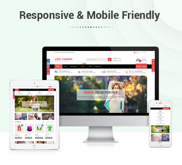 LoveFashion - Responsive Multipurpose Sections Drag & Drop Builder Shopify Theme