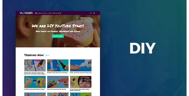 Vlogger 2.6.3 –专业视频和教程WordPress主题