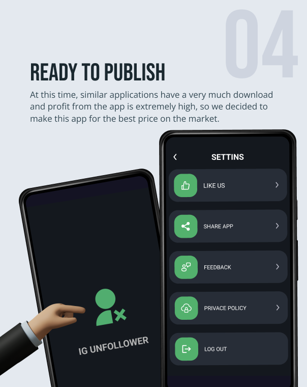 Unfollower PRO 2022 - Android App - 8