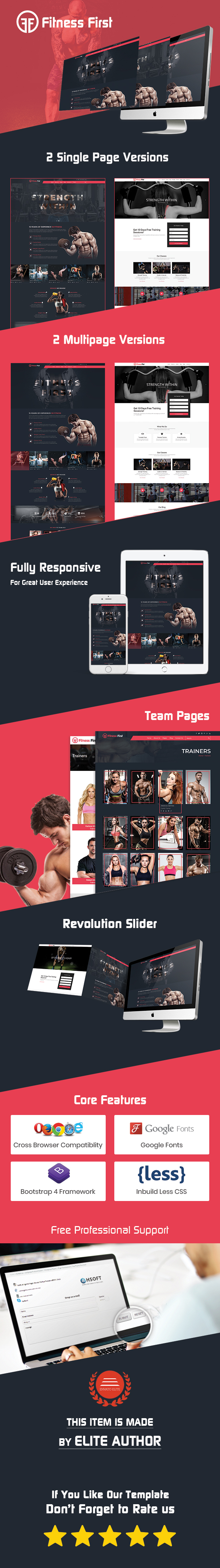 Fitness Gym Html Template - 7
