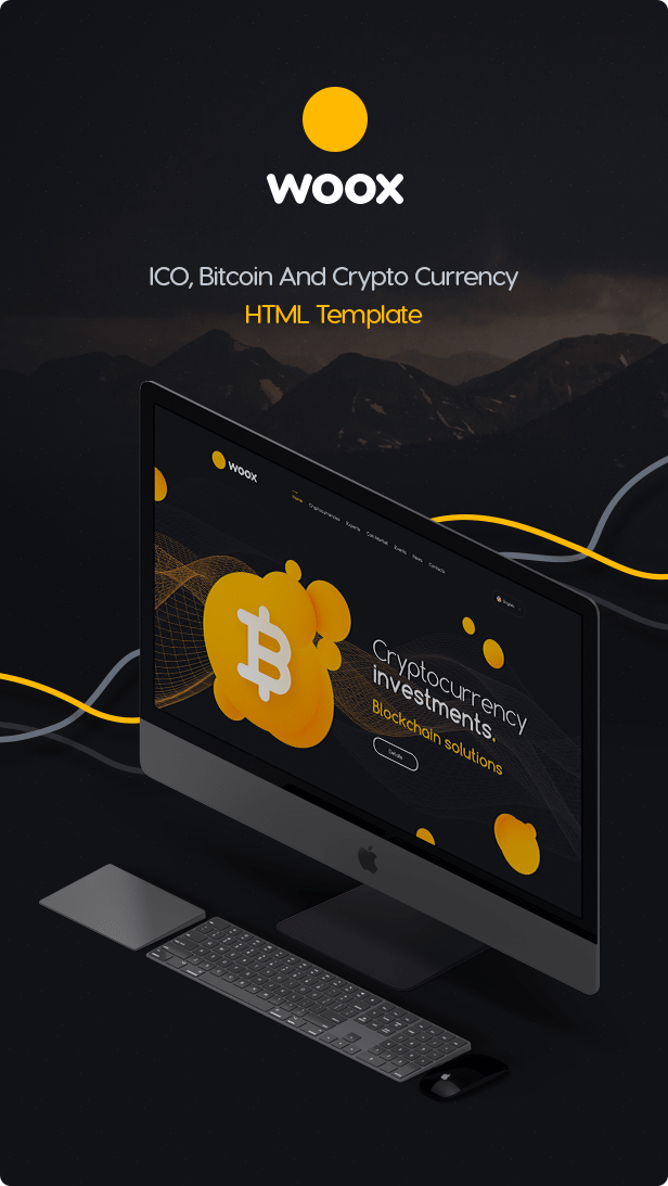 ICO, Bitcoin And Crypto Currency HTML Template