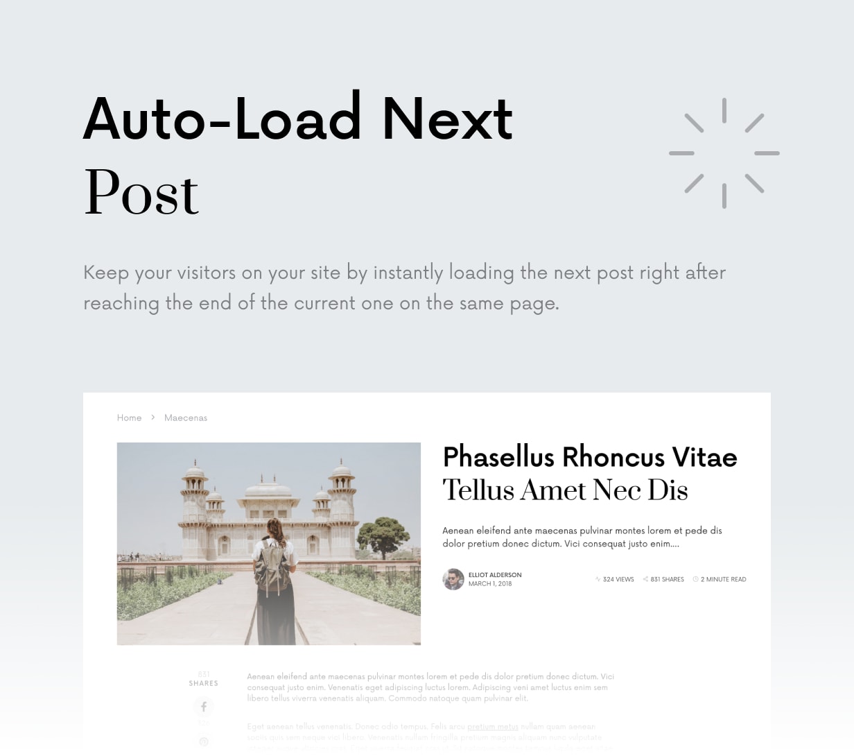 Once - Clean & Elegant WordPress Blog Theme - 6