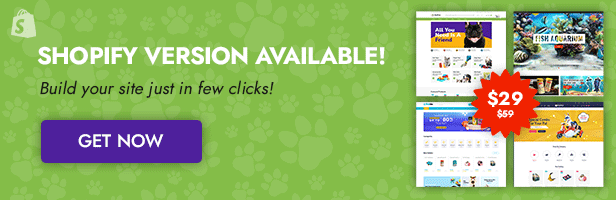 BzoPets - eCommerce Animals & Pets Store Magento 2 Theme - 2