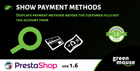 Module Show Payment Method for PrestaShop