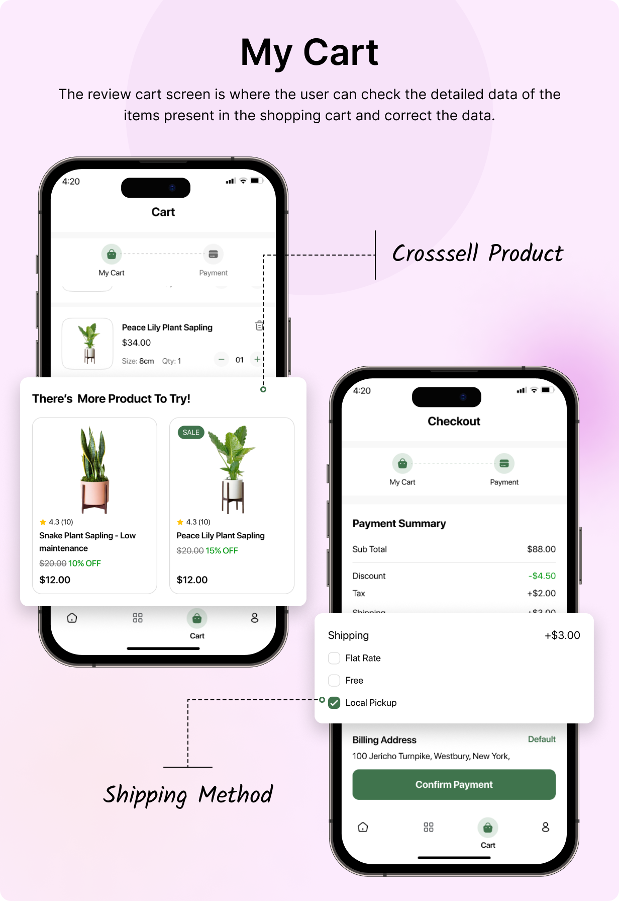 Seed2Plants App - Online Plant Store Flutter 3.x (Android, iOS) WooCommerce Full App | Shopping App - 15