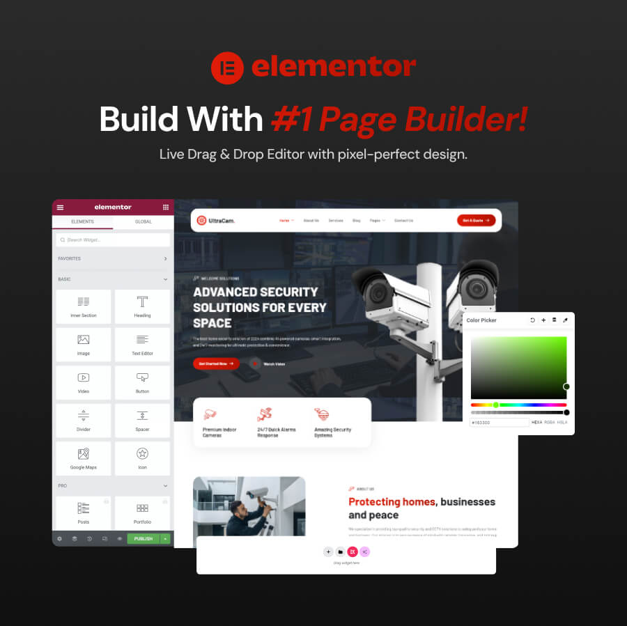 Ultracam - CCTV Security Camera WordPress Theme - 4