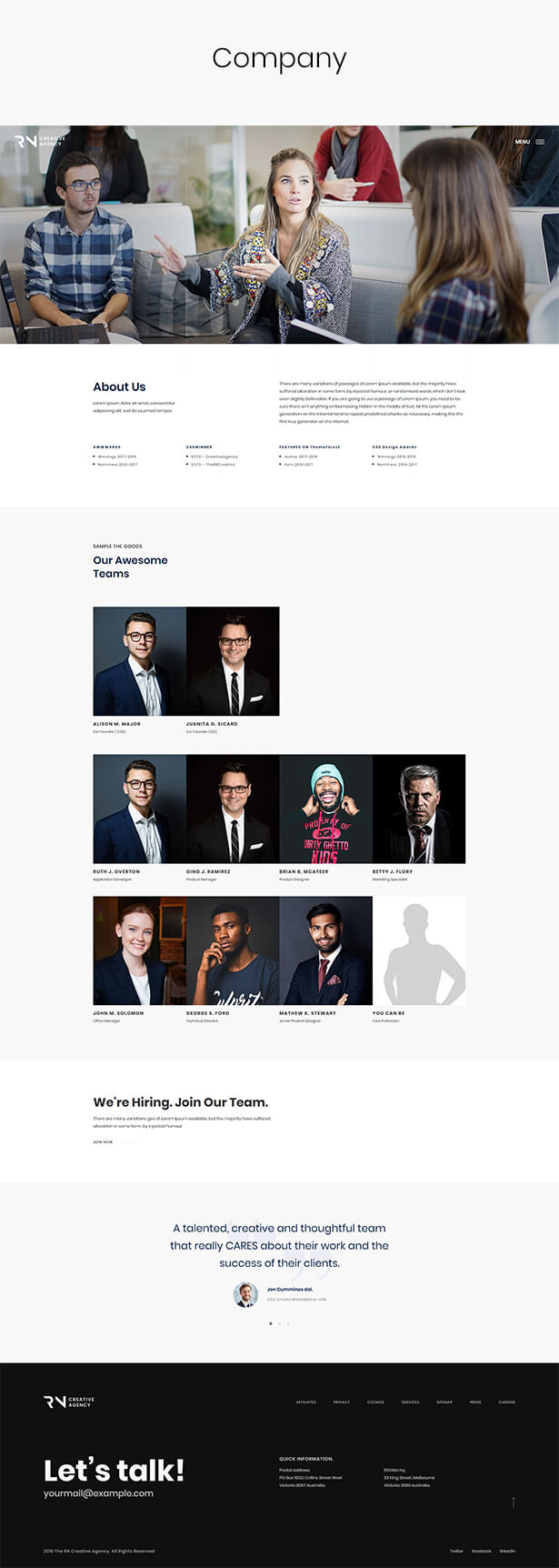 TheRN - Creative Agency HTML5 Template - 5