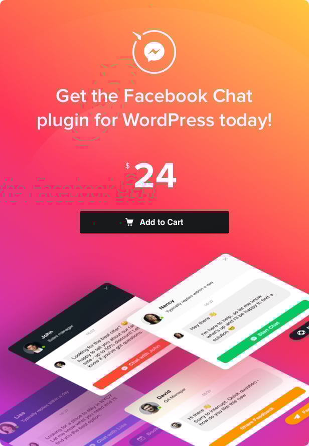 Facebook Chat - Facebook Messenger for WordPress - 4