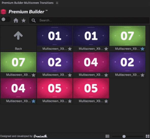 Multiscreen Transitions 32322399 - Project & Script for After Effects (Videohive)