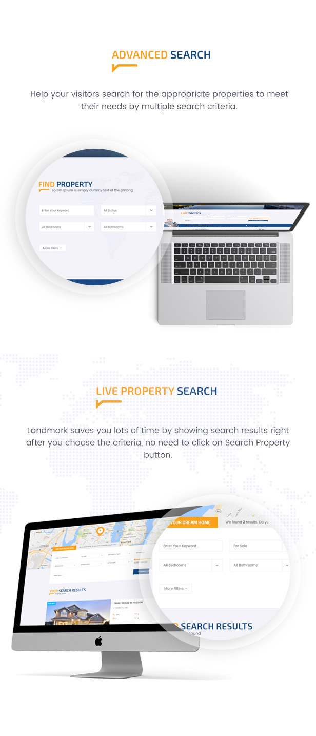 Landmark - Real Estate WordPress Theme