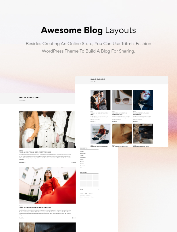Tritmix - Fashion Elementor WooCommerce Theme