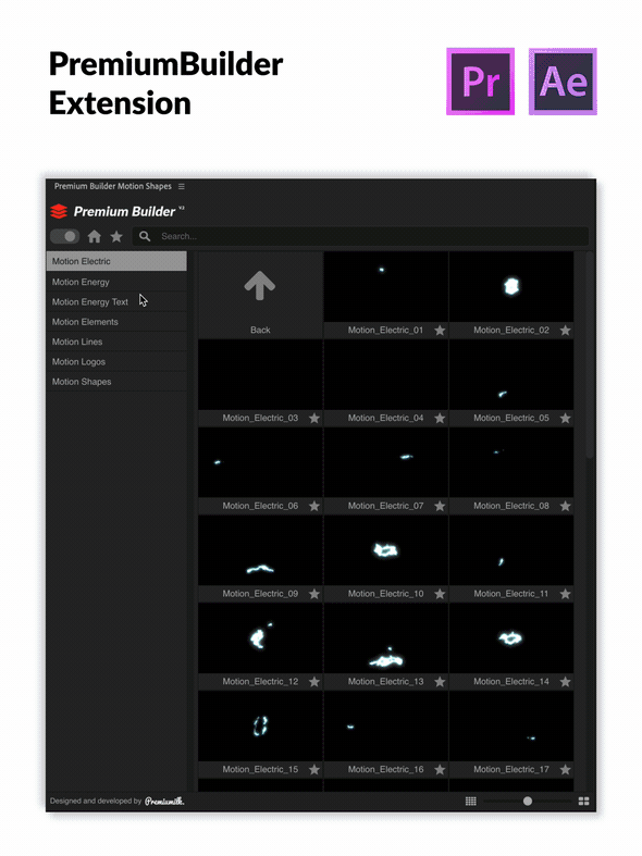 Motion Shapes Pack - 7