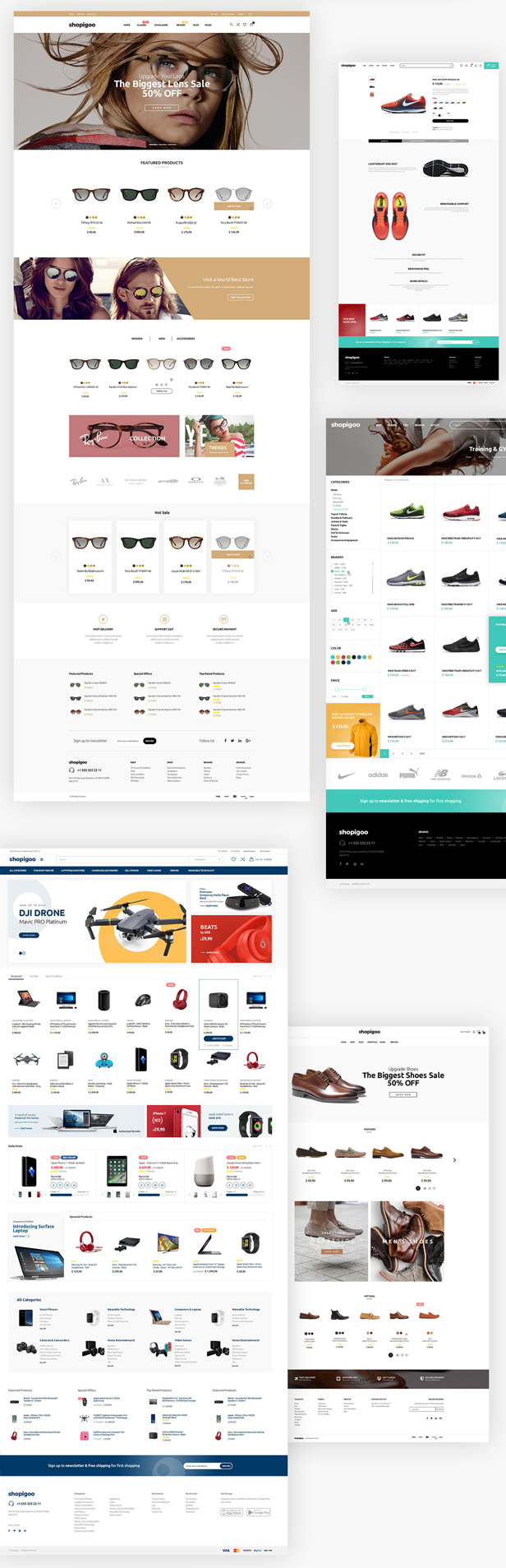 shopigoo multipurpose psd template