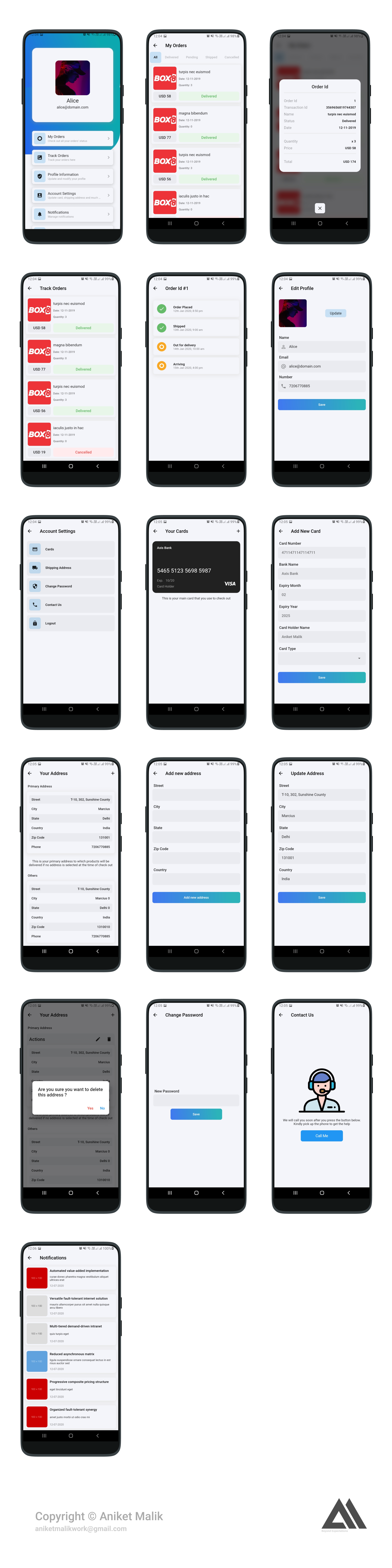 Screen Layout 2 - Light