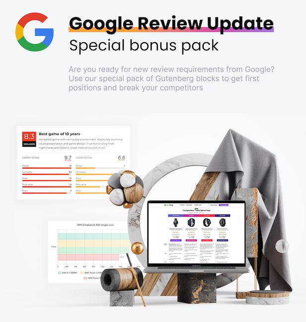 Google Review Update Blocks