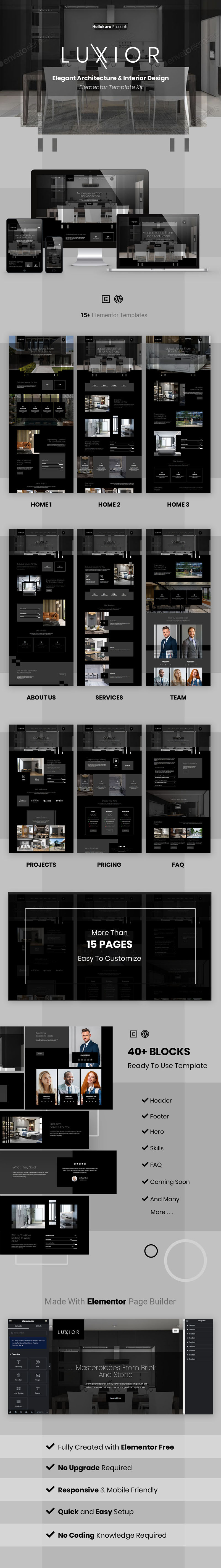 interior design and architecture