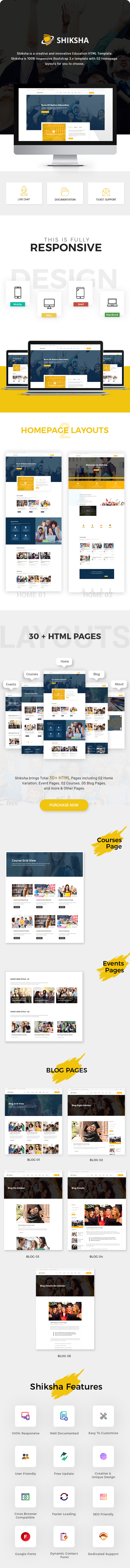 Shiksha - Education HTML Template - 1