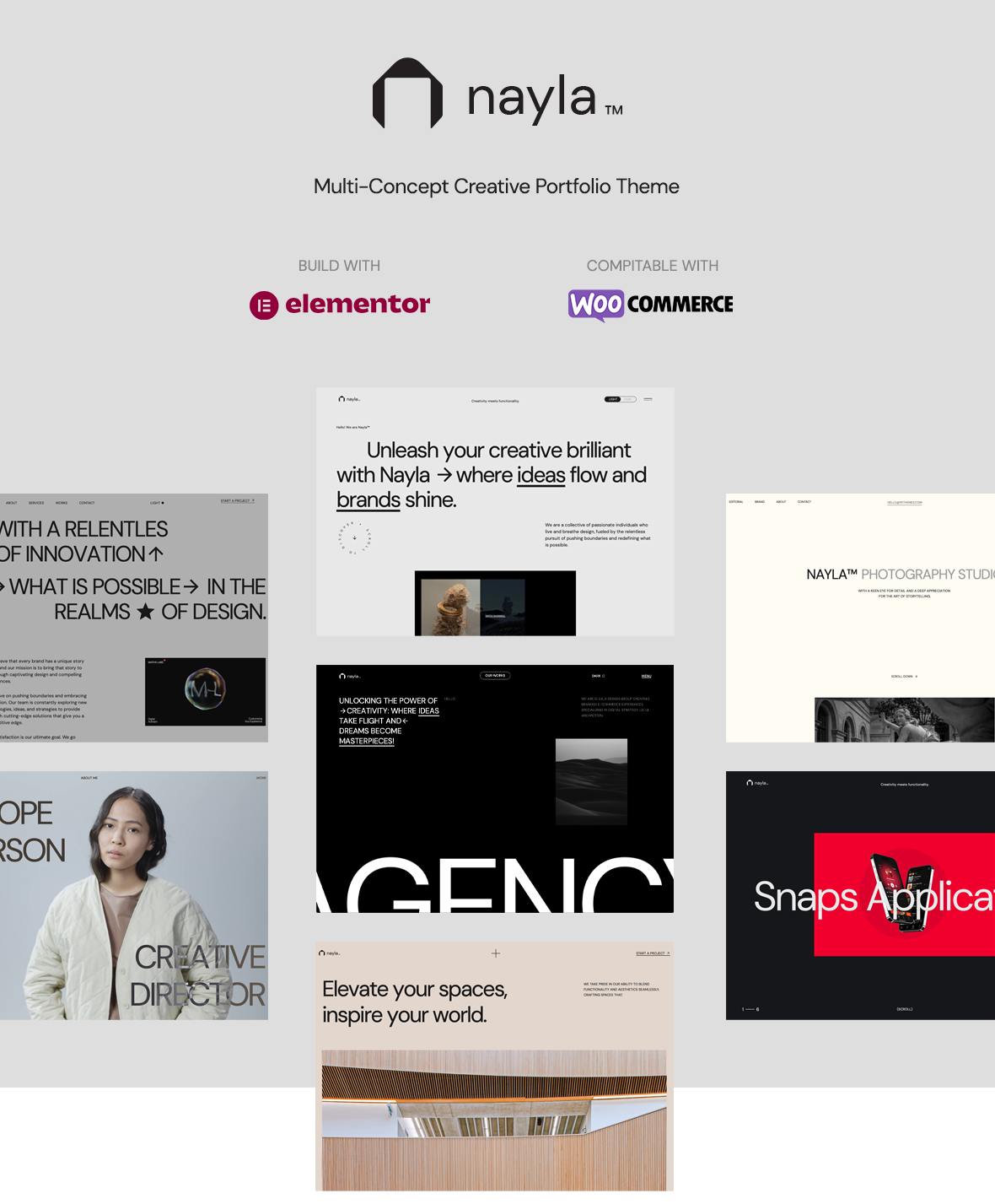 Nayla - Multi-Concept Creative Portfolio Theme - 1