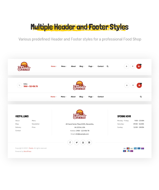 Leo Foodo - Fastfood & Restaurant Prestashop Theme