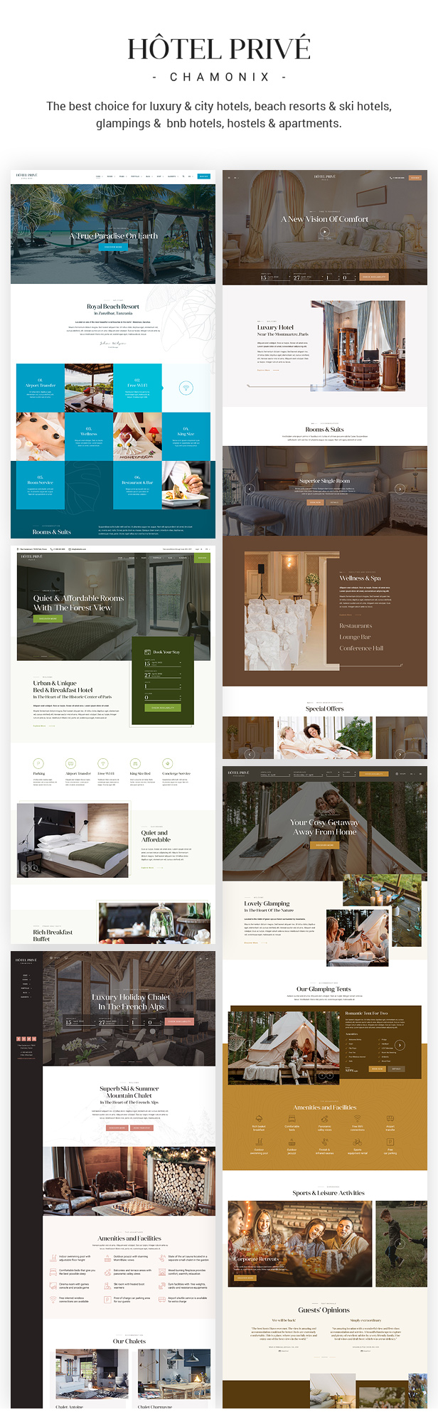 HotelPrive - Resort HTML Template - 1